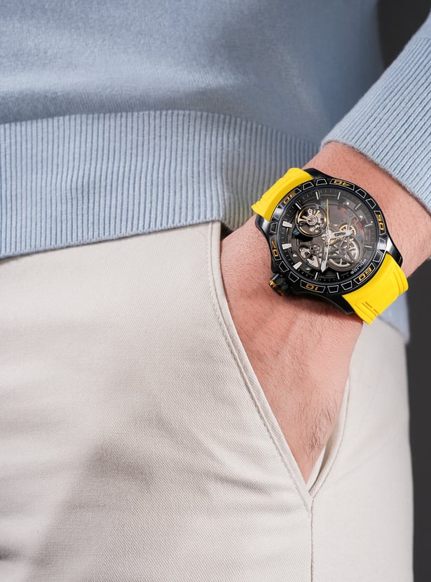POLICE Spirit Skeleton Automatic Watch -PLPEWGR0097805W