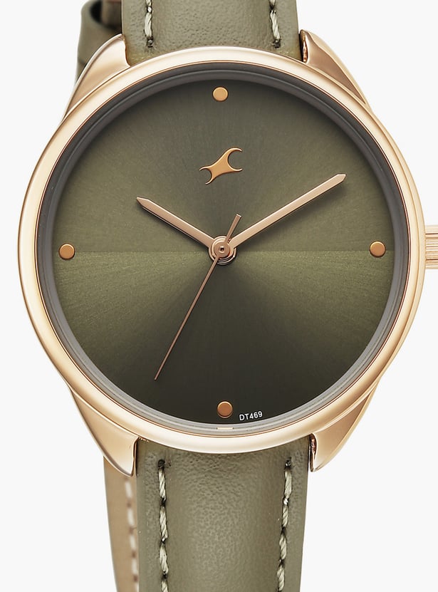 FASTRACK Stunners XI Leather Strap Analog Watch-68066WL01