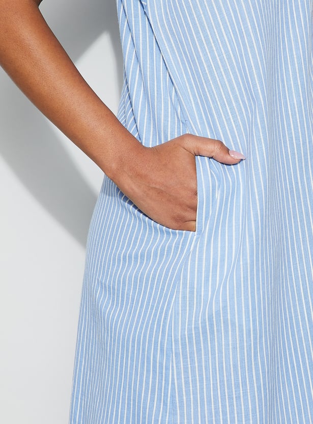 GINGER Striped Nightdress