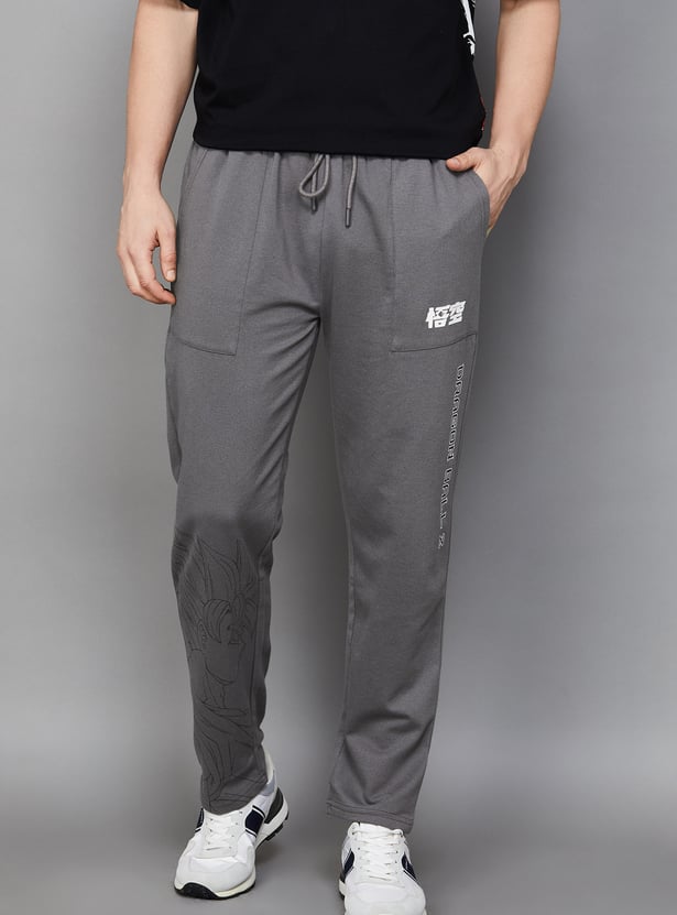 FREE AUTHORITY Dragon Ball Z Print Track Pants