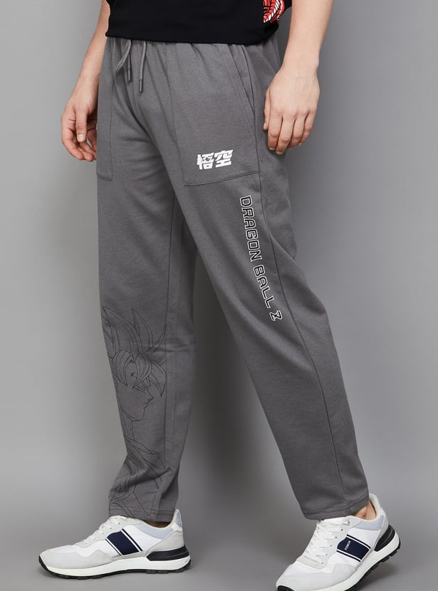 FREE AUTHORITY Dragon Ball Z Print Track Pants