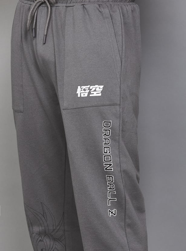 FREE AUTHORITY Dragon Ball Z Print Track Pants