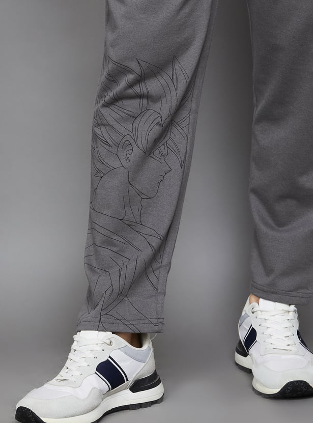 FREE AUTHORITY Dragon Ball Z Print Track Pants