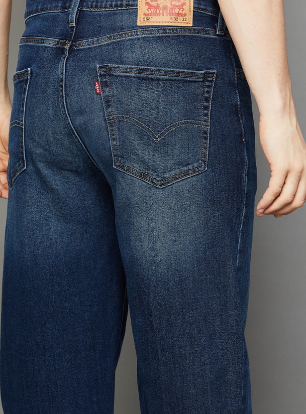 LEVI'S Whiskered Regular Straight Jeans
