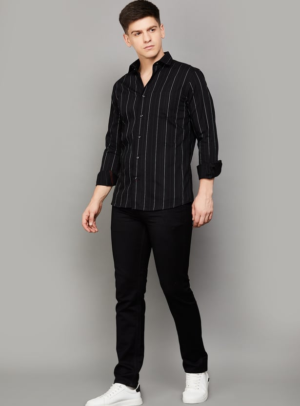 KILLER Striped Slim Fit Shirt