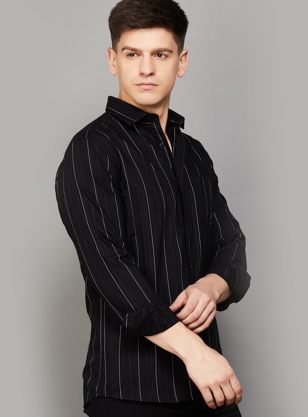 KILLER Striped Slim Fit Shirt
