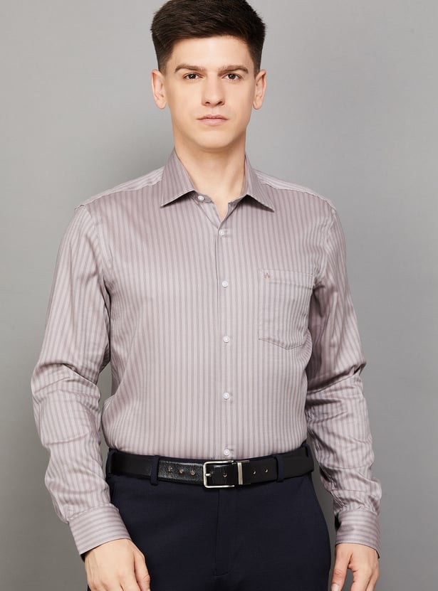ARROW Striped Slim Fit Formal Shirt