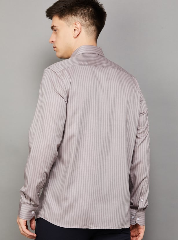 ARROW Striped Slim Fit Formal Shirt
