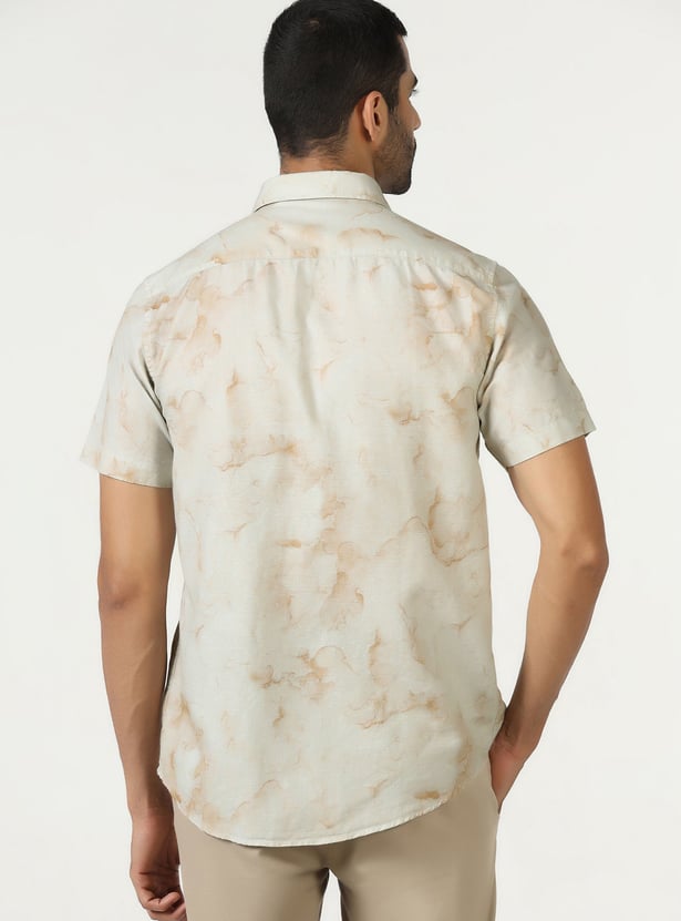 BLACKBERRYS CASUAL Printed Slim Fit Shirt