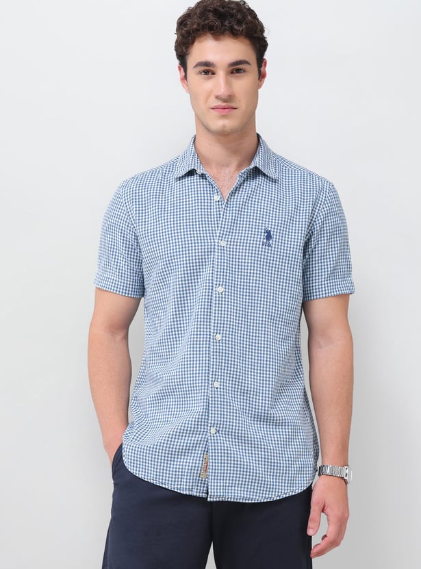 US POLO ASSN Checked Regular Fit Shirt