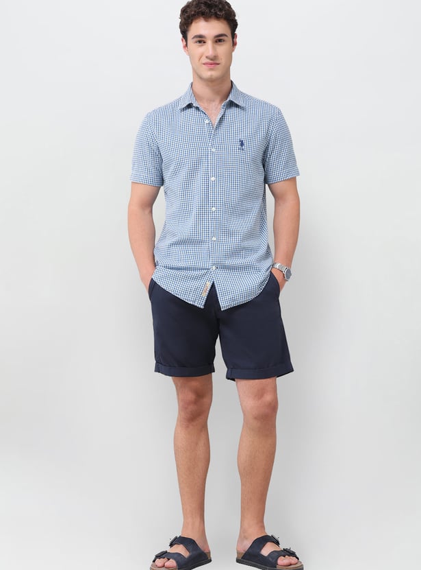 US POLO ASSN Checked Regular Fit Shirt