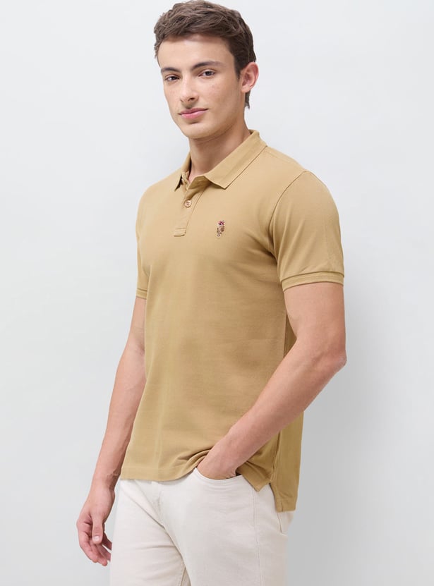 US POLO ASSN Solid Polo T-shirt