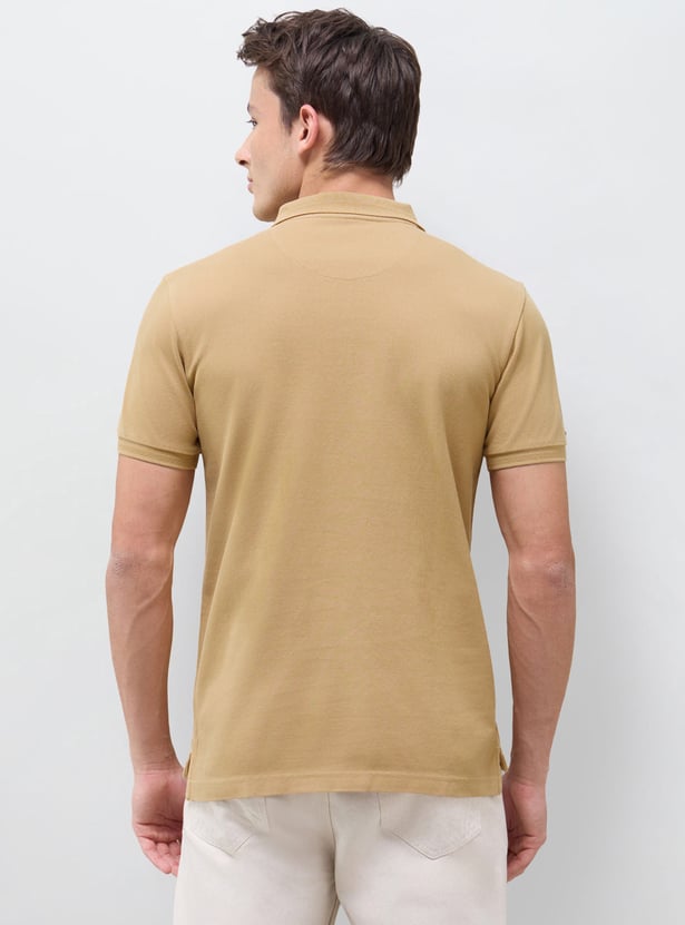 US POLO ASSN Solid Polo T-shirt