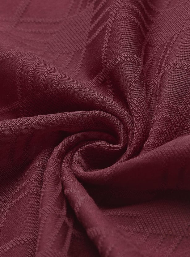 US POLO ASSN Textured Polo T-shirt
