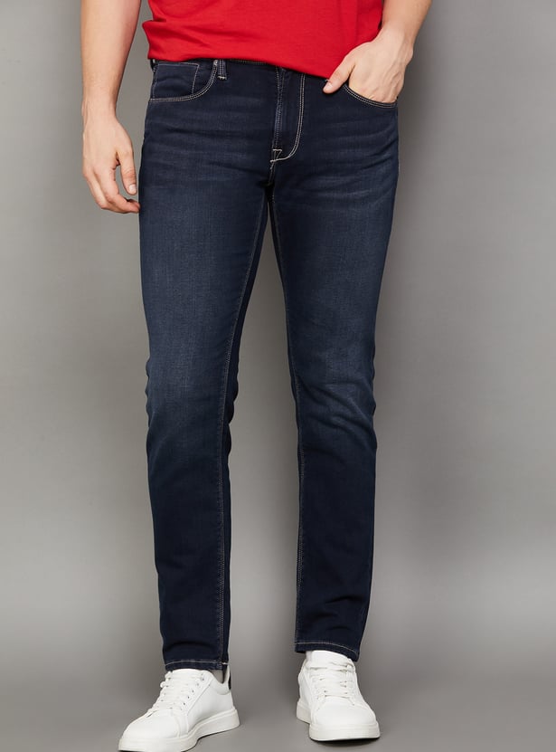 PEPE JEANS Washed Slim Tapered Jeans