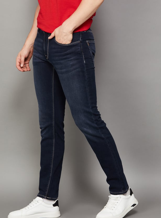 PEPE JEANS Washed Slim Tapered Jeans