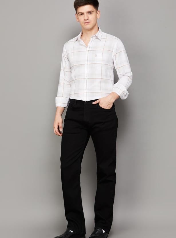 US POLO ASSN Checked Regular Fit Shirt