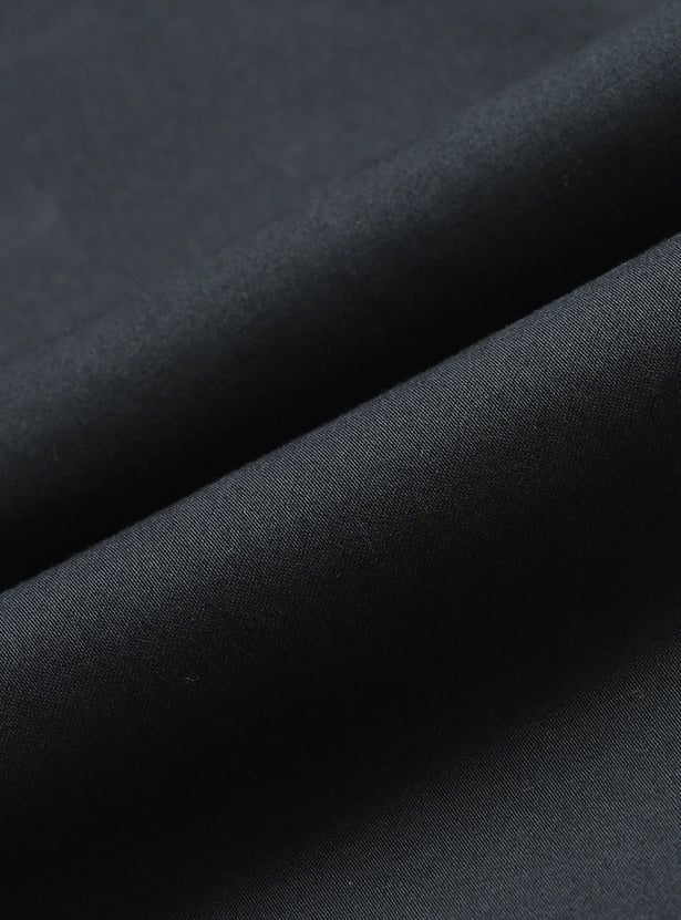 US POLO ASSN Solid Slim Tapered Trousers