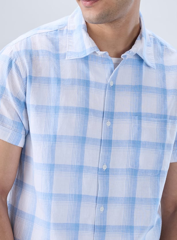 SPYKAR Checked Slim Fit Shirt