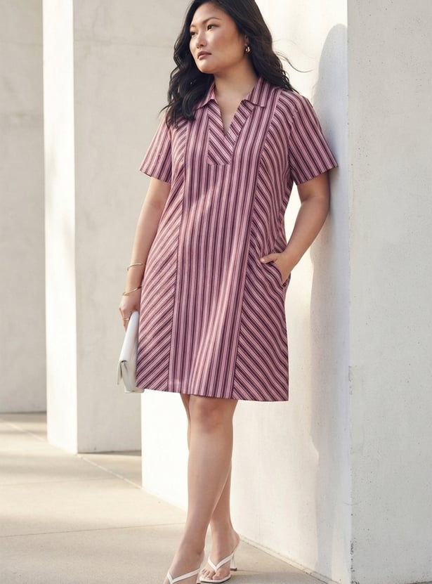 NEXUS Striped Shift Dress