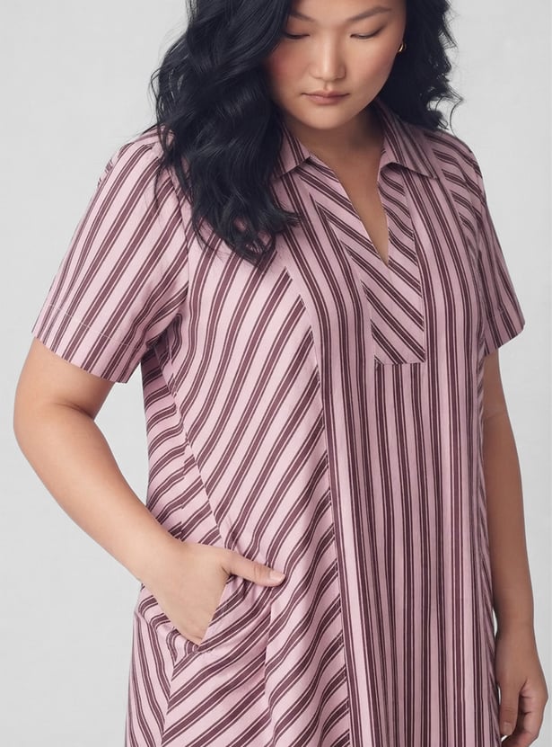 NEXUS Striped Shift Dress