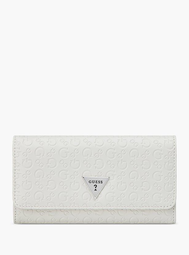 GUESS Embossed Bi-Fold Wallet