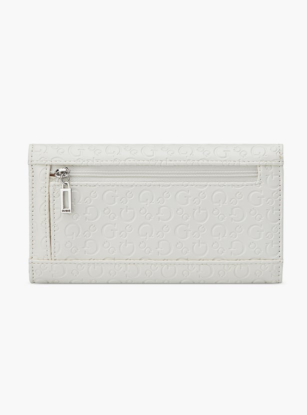 GUESS Embossed Bi-Fold Wallet