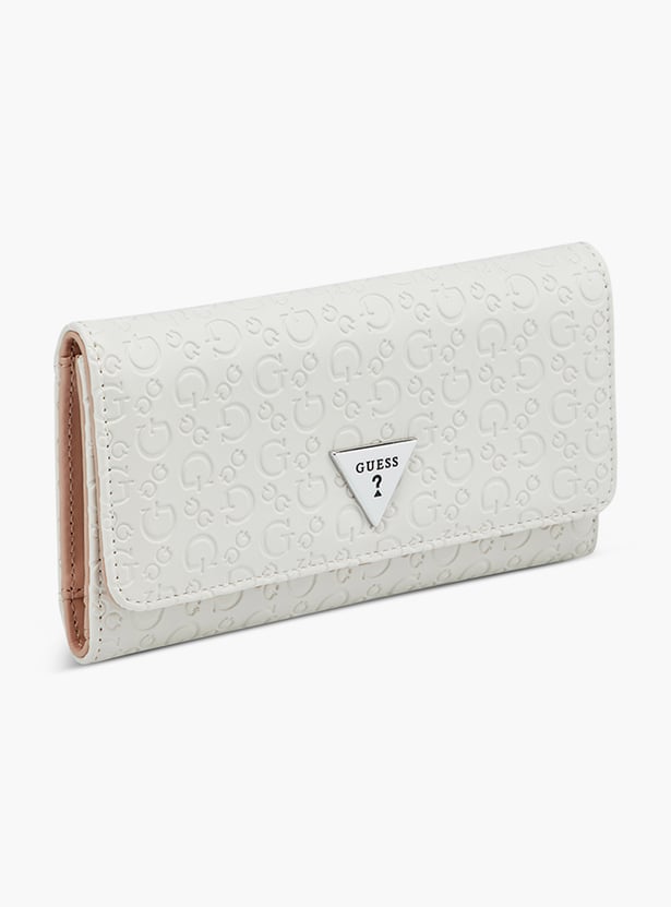 GUESS Embossed Bi-Fold Wallet
