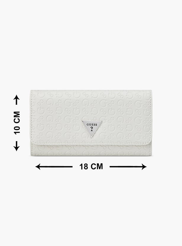 GUESS Embossed Bi-Fold Wallet