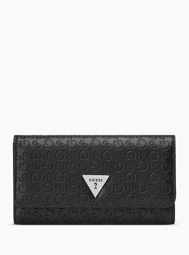 GUESS Embossed Bi-Fold Wallet