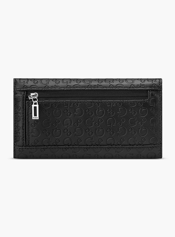 GUESS Embossed Bi-Fold Wallet