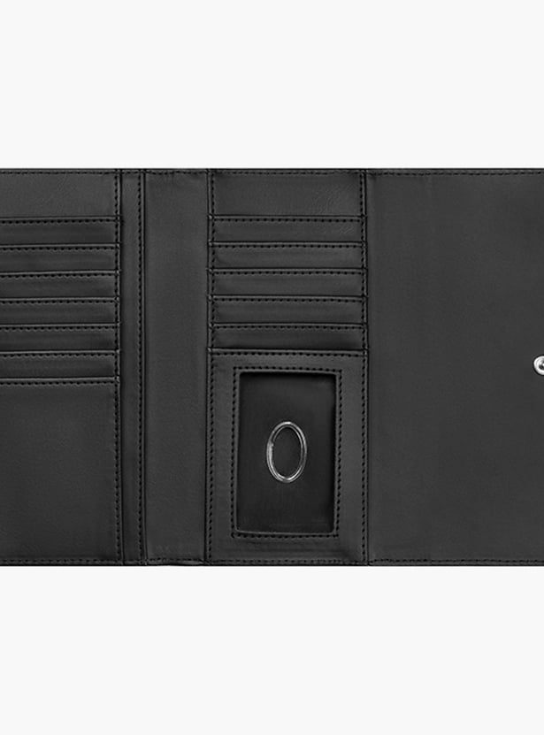 GUESS Embossed Bi-Fold Wallet