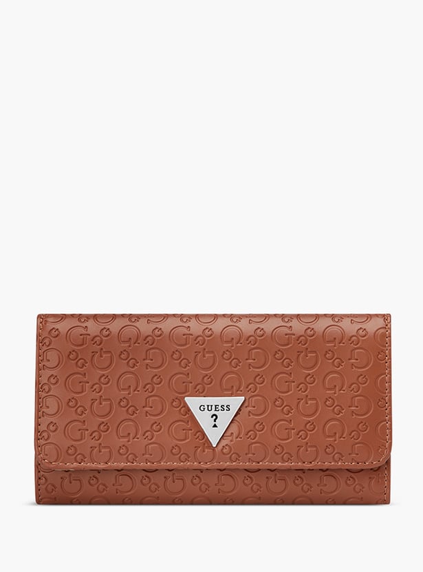 GUESS Embossed Bi-Fold Wallet