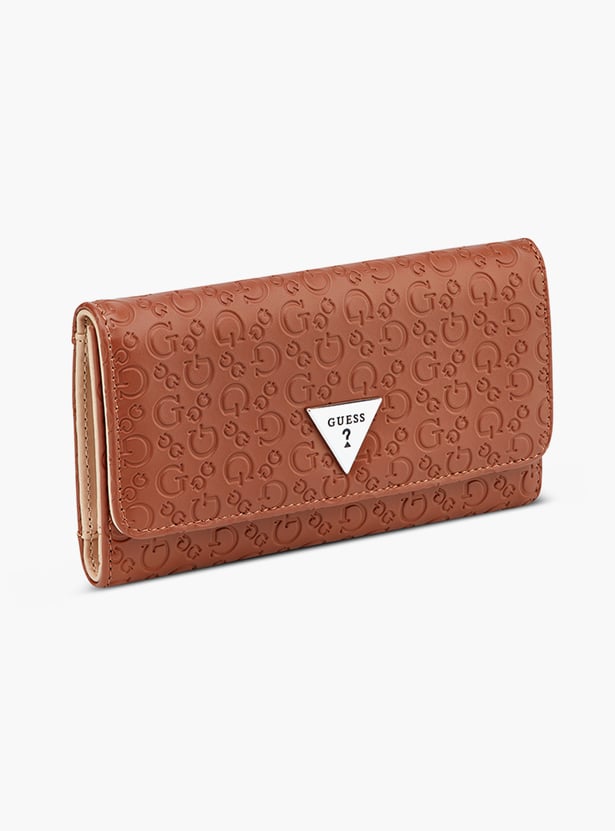 GUESS Embossed Bi-Fold Wallet