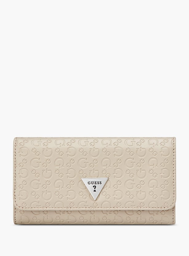 GUESS Embossed Bi-Fold Wallet