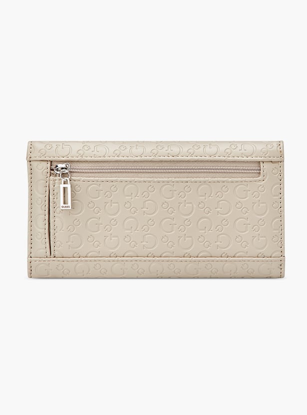 GUESS Embossed Bi-Fold Wallet