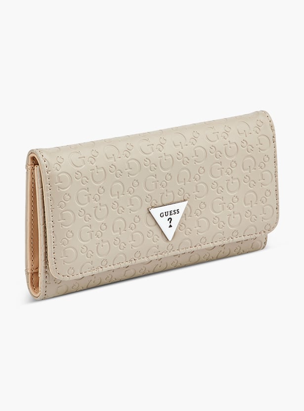 GUESS Embossed Bi-Fold Wallet