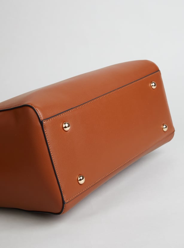 ELLE Embossed Shoulder Bag