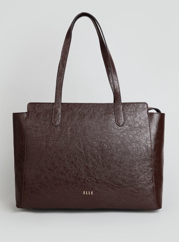ELLE Textured Laptop Bag