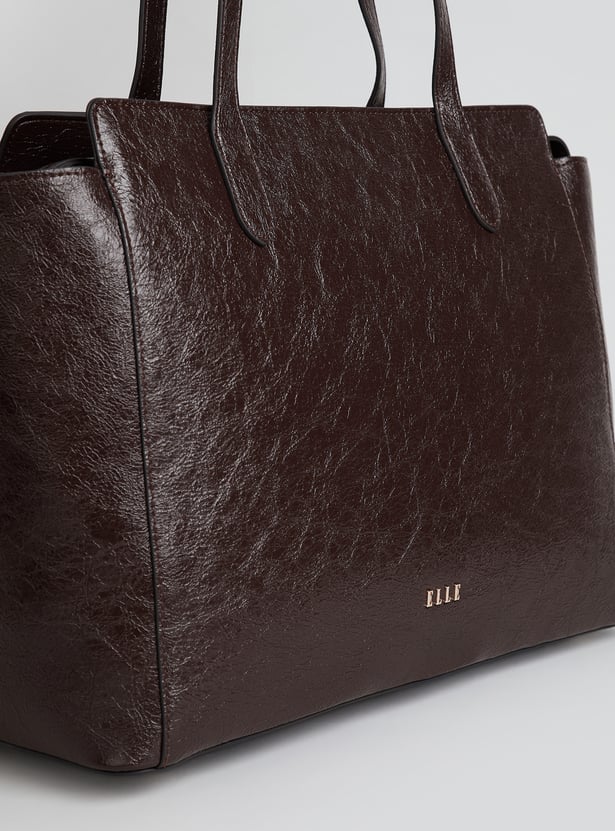 ELLE Textured Laptop Bag