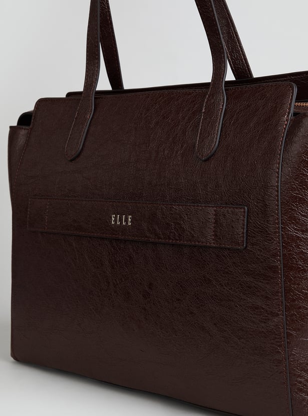ELLE Textured Laptop Bag