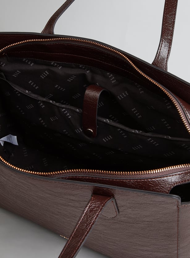 ELLE Textured Laptop Bag