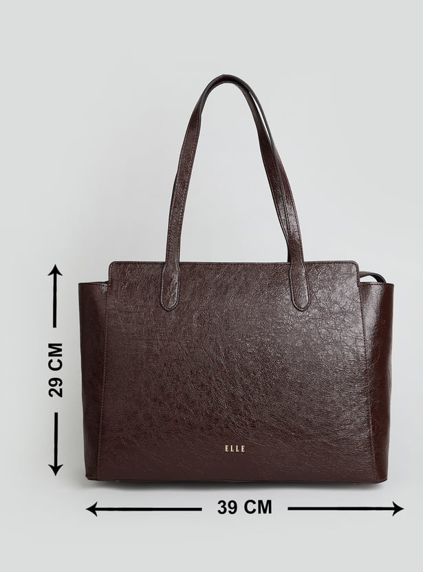 ELLE Textured Laptop Bag