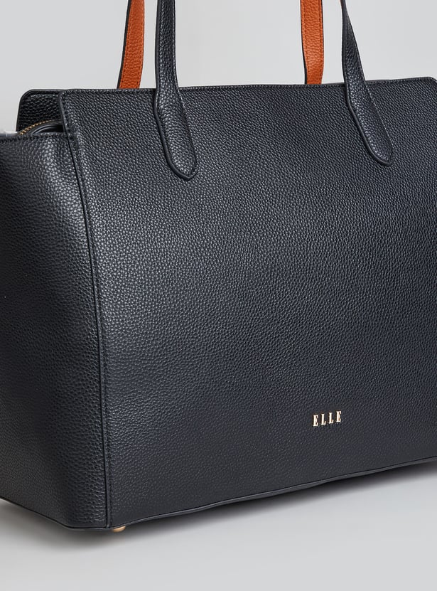 ELLE Textured Laptop Bag