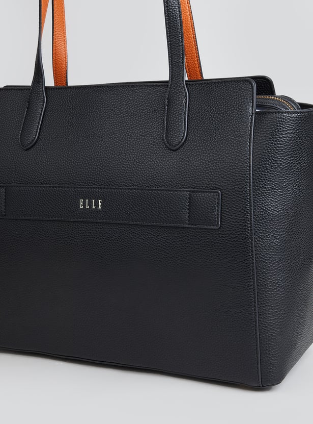 ELLE Textured Laptop Bag