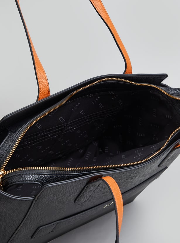 ELLE Textured Laptop Bag