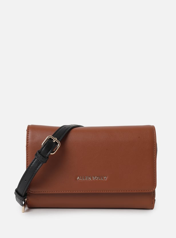 ALLEN SOLLY Solid Bi-Fold Wallet