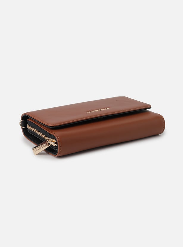 ALLEN SOLLY Solid Bi-Fold Wallet