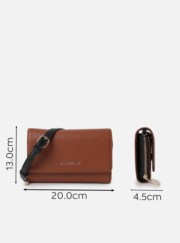 ALLEN SOLLY Solid Bi-Fold Wallet
