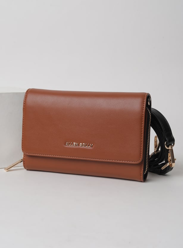 ALLEN SOLLY Solid Bi-Fold Wallet